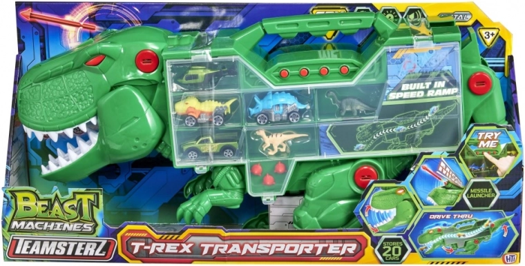 Set di gioco per bambini Teamsterz T-Rex Transporter