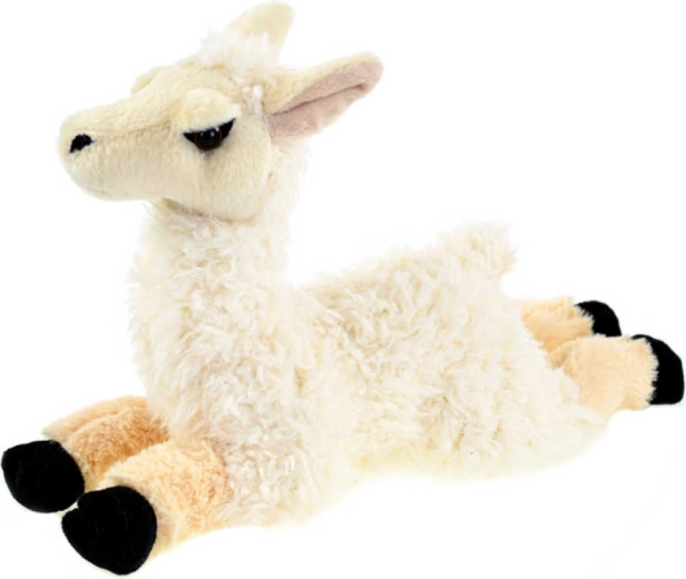 Lama di peluche sdraiata 32 cm