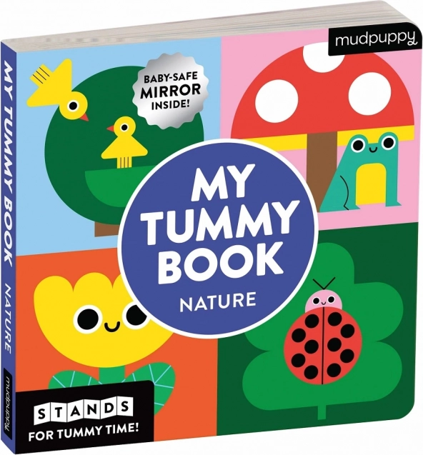 Mudpuppy Libro bifacciale con specchietto Natura