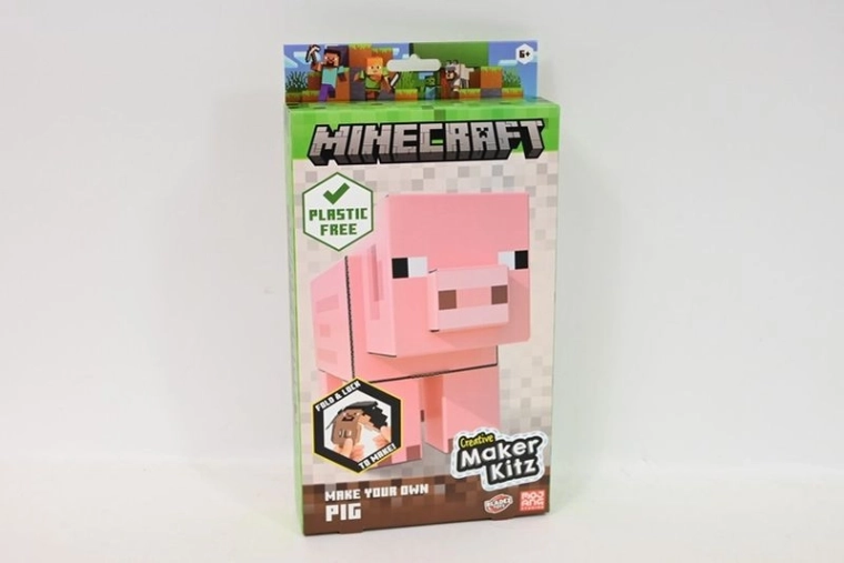 Bladez Minecraft costruisci la figurina del maialino