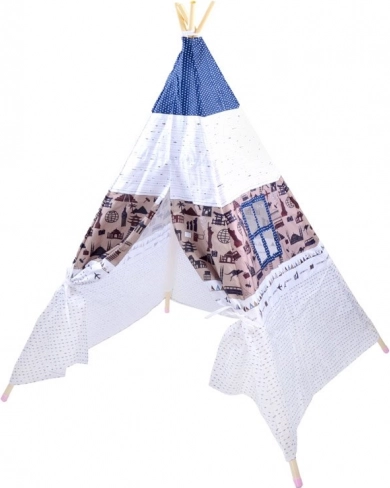 Tenda teepee per bambini per giocare