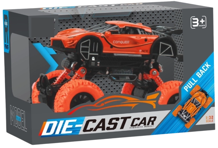 Monster truck Sparkys con carica a retrofrizione 1:32