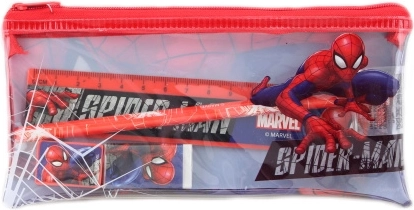 Astuccio con materiale di scrittura Spiderman