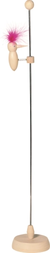GOKI picchio su bastone, giocattolo in legno 41 cm