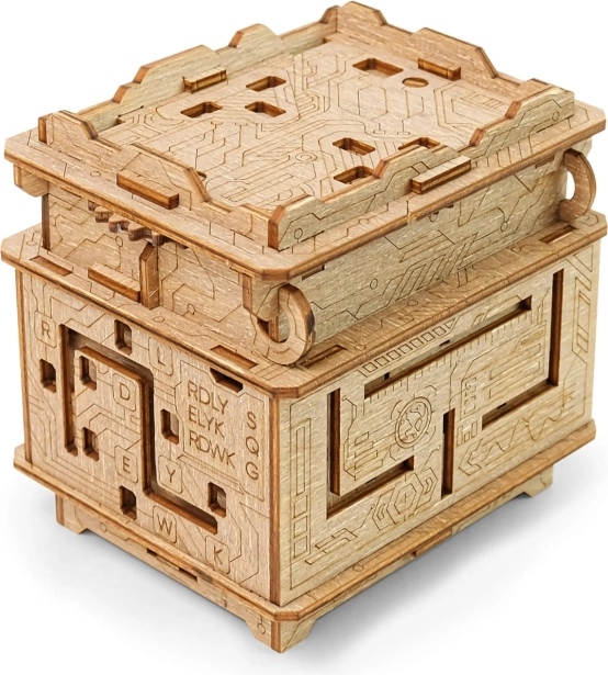 Rompicapo in legno EscapeWelt Scatola Orbitale