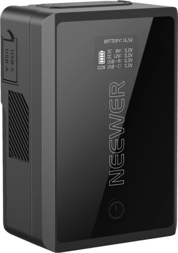 Neewer batteria V-mount 50 Wh 3450 mAh