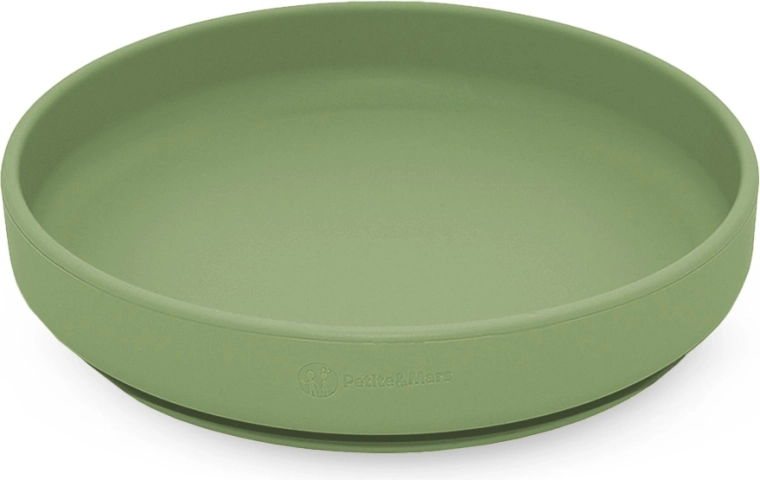 Petite&Mars piatto in silicone con ventosa Take&Match sweet pea 6m+