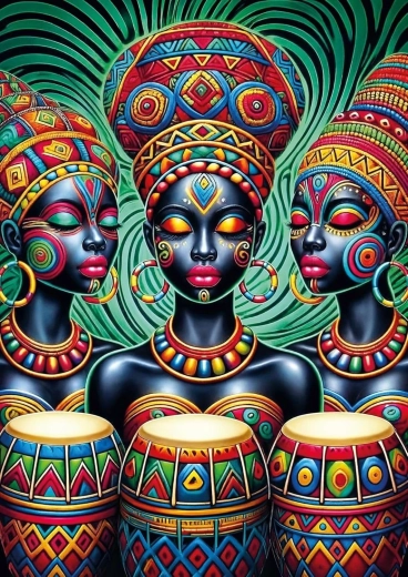 Puzzle Ritmo Tribale 1000 pezzi ART PUZZLE