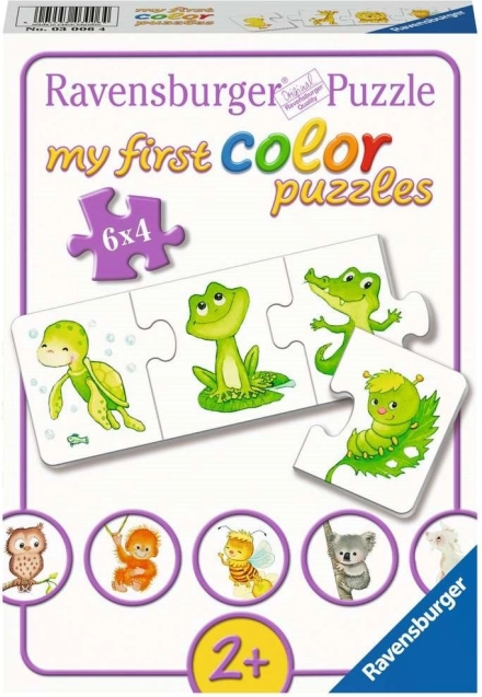 Il mio primo puzzle Animali colorati