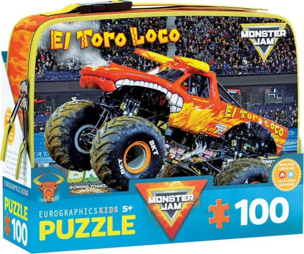 Puzzle in box El Toro Loco Monster Jam 100 pezzi