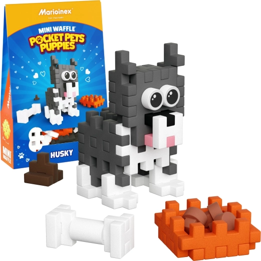 Costruzioni Mini Waffle Pocket Pets – husky