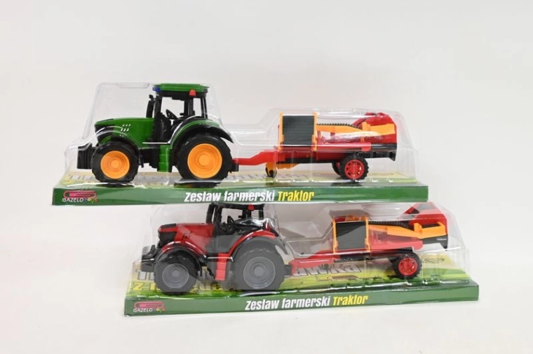 Trattore con macchina agricola – set per bambini