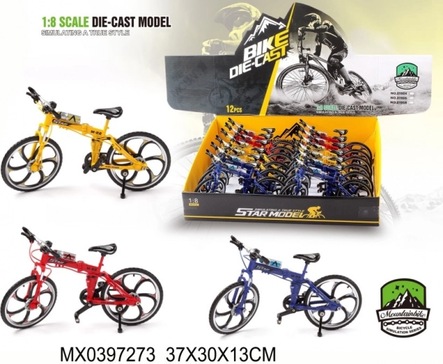 Modello ciclistico in miniatura 1:8