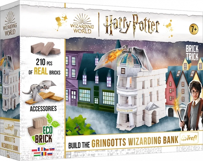 Set di costruzione Brick Trick HARRY POTTER: Banca dei Maghi di Gringott (210 pezzi)