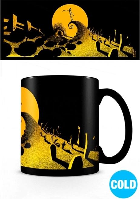 Tazza con motivo cangiante Nightmare Before Christmas