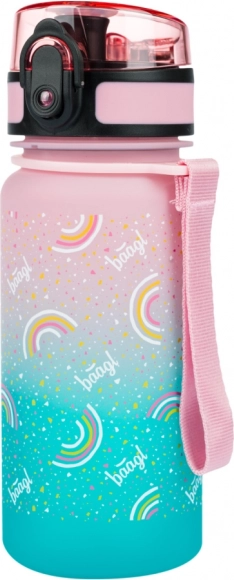 BAAGL Bottiglia in tritan Gradient Arcobaleno 350 ml
