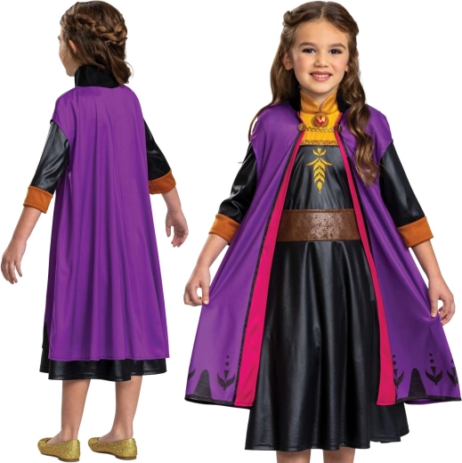 Costume per bambini Anna di Frozen 98–110 cm