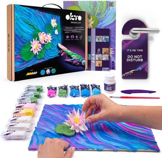 Okto set artistico Ninfee 30 × 40 cm