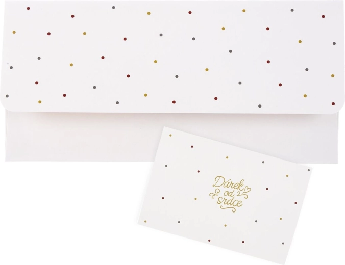 Busta regalo in carta "Regalo dal cuore" 22 × 11 cm