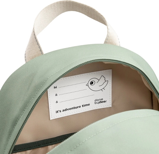 Done by Deer zaino per bambini junior Tiny Trails verde 13 l