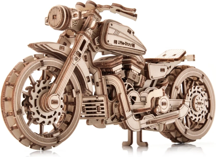 Little Story puzzle 3D in legno motocicletta Speedtail