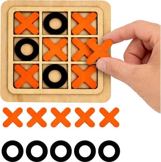 Gioco strategico in legno tris