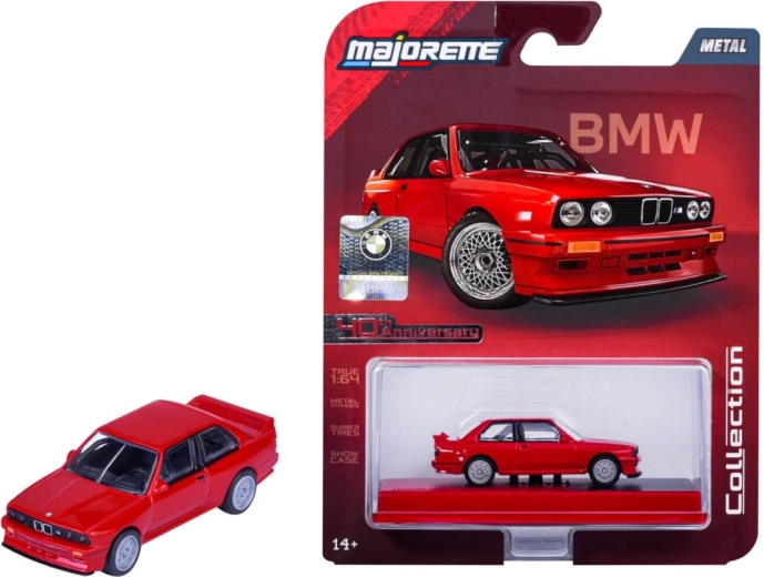 Modello metallico da collezione BMW M3 del 1986 in scala 1:64