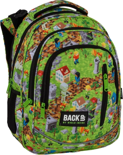 Zaino scolastico Minecraft BackUP 24 l