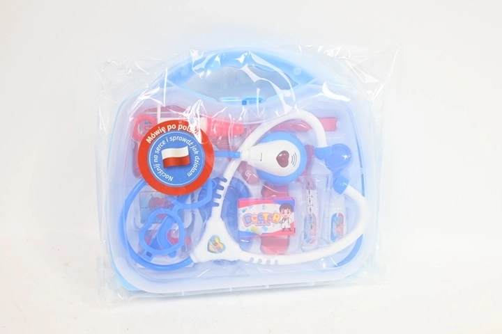 Set medico per bambini con modulo vocale in polacco