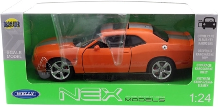 2012 Dodge Challenger SRT modello 1:24