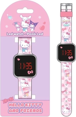 Orologio digitale LED per bambini Hello Kitty