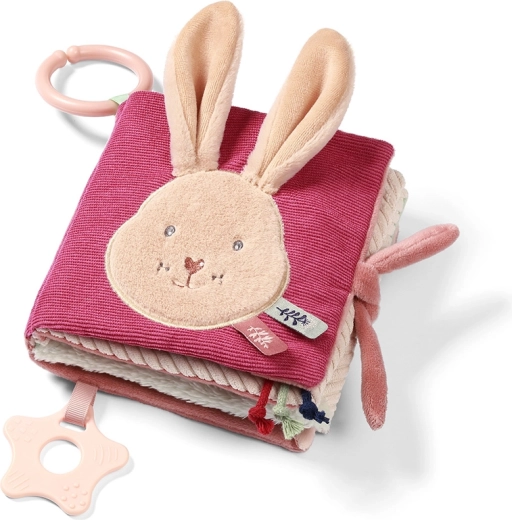 Libricino sensoriale in stoffa BABYONO Rabbit Karo, 0m+