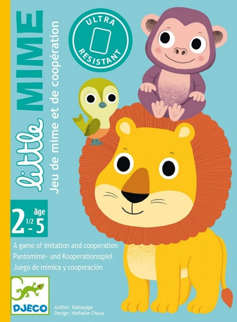 Gioco di carte per i più piccoli Piccoli Cuccioli DJECO