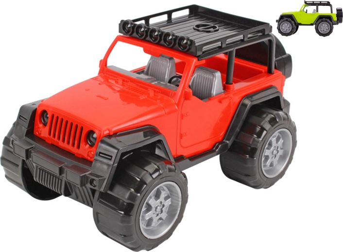 Auto SUV fuoristrada in plastica 28 cm per bambini
