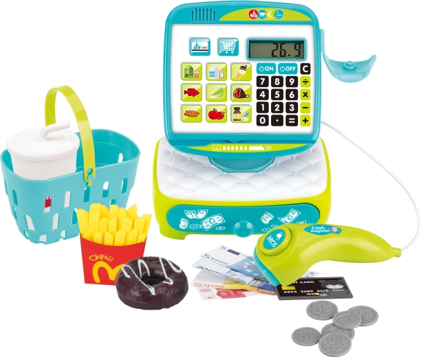 Registratore di cassa per bambini con accessori