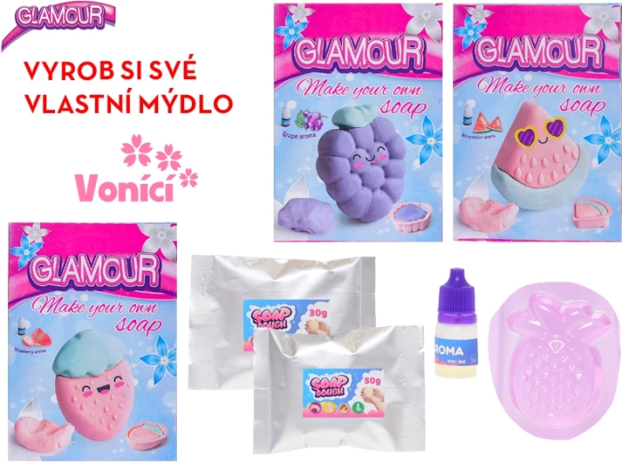 Glamour pasta creativa per realizzare sapone profumato per bambini