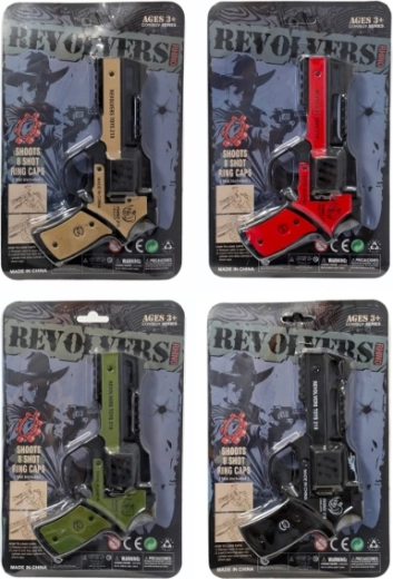 Pistola a capsule in stile revolver - 1 pezzo