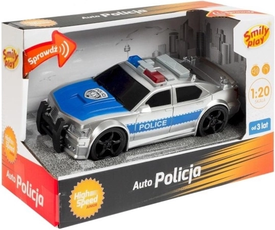 Auto della polizia Junior SmilyPlay in scala 1:20