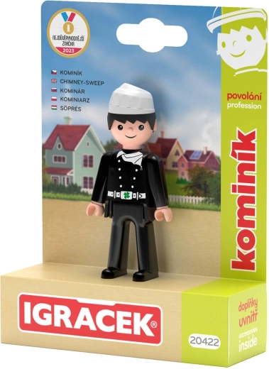 Efko Igráček spazzacamino – figurina con accessori