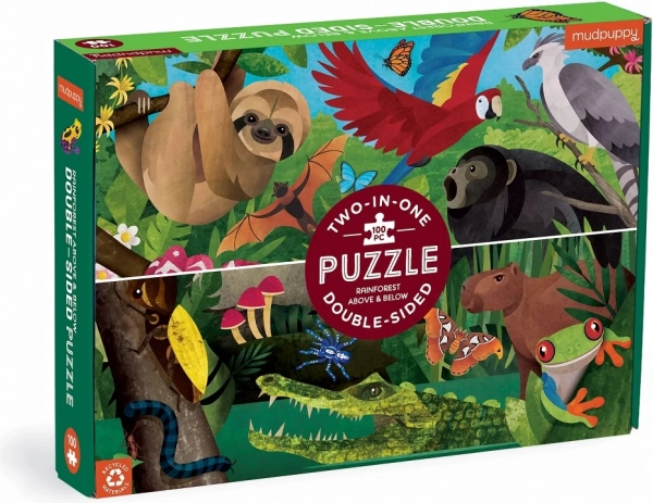 Puzzle Doppia Faccia Foresta Pluviale