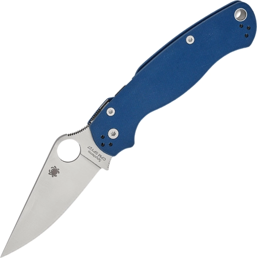 Coltello tascabile Spyderco Para Military 2 Cobalt Blue 8,8 cm, satin, G10