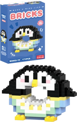 Set di costruzioni donut pinguino (171 pezzi)