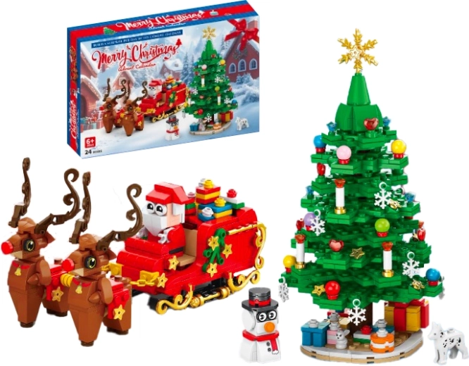 Calendario dell’Avvento Lele Brother: sogno natalizio e albero (940 pezzi)