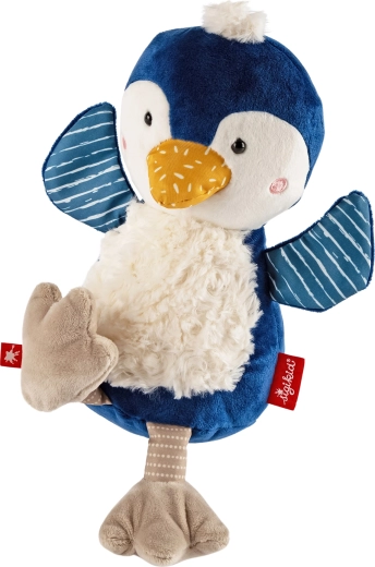 Sigikid primo peluche di conforto pinguino 27 cm (patchwork)