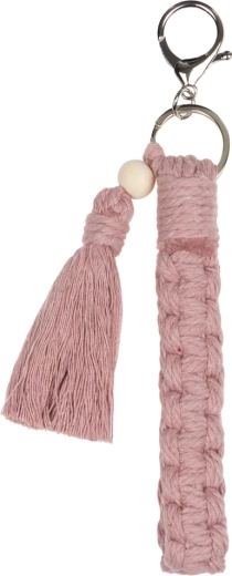 Baagl portachiavi Tassel rosa