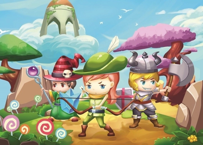 Puzzle Tre piccoli eroi 50 pezzi