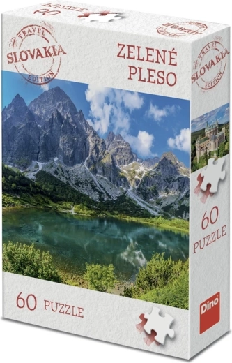 Puzzle Dino edizione turistica Slovacchia – Zelené pleso (60 pezzi)