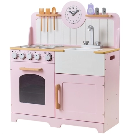 Tidlo Cucina in legno Country rosa