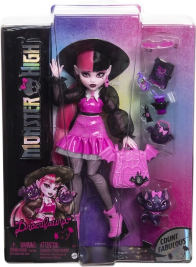 Bambola MONSTER HIGH Draculaura – bambola base