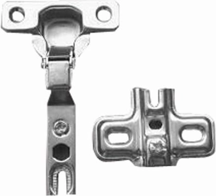 Cerniera MINI A applicata con basetta